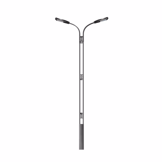 Manufacturers High Quality Aluminum Material Solar Street Light Pole