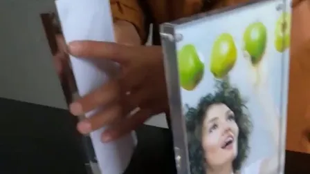 OEM Factory Home Decoration Customized Acrylic Photo Frames Crystal Acrylic Photo Frame Clear Acrylic Picture Frame Manufacturer in China